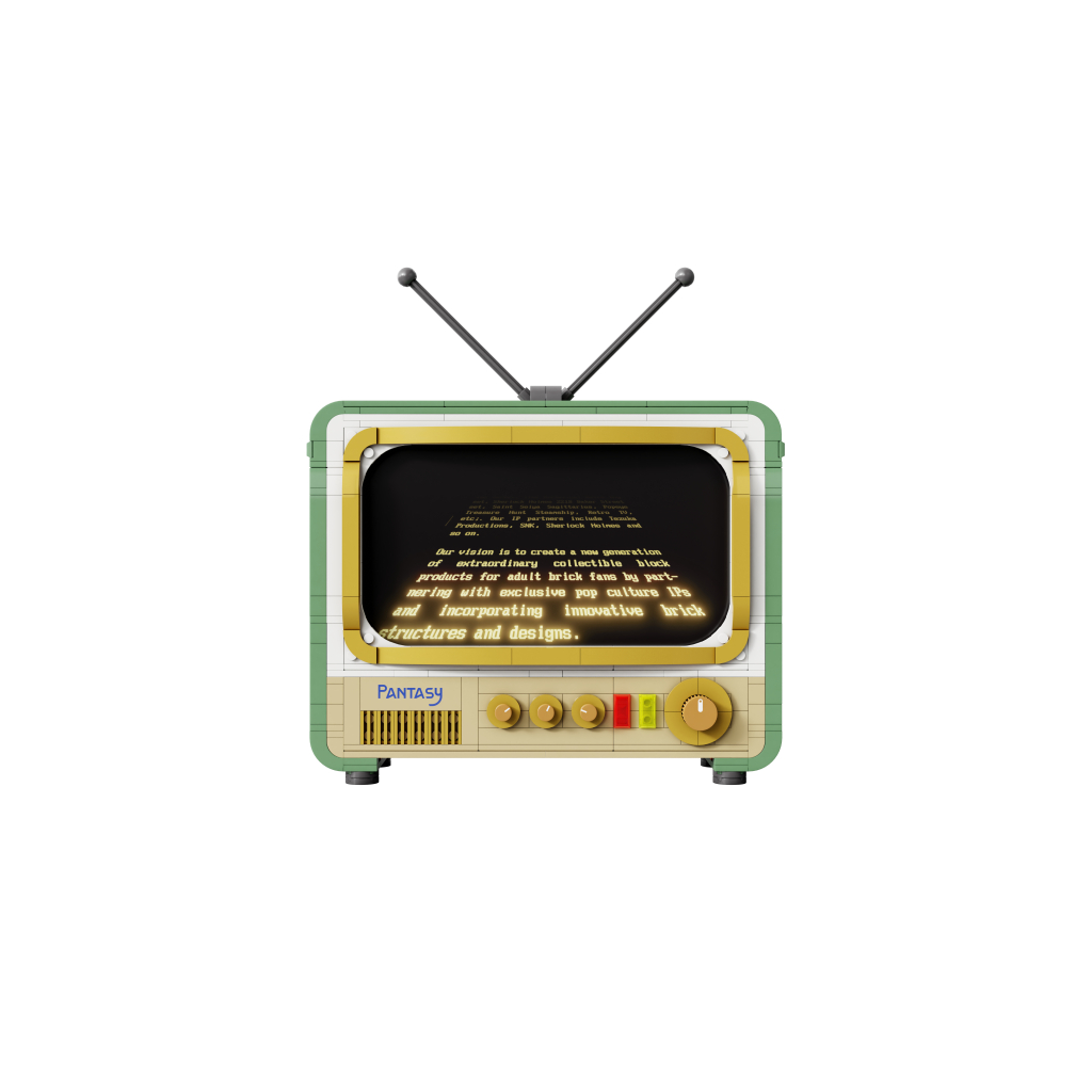 Конструктор Pantasy Original - Retro Ретро-телебачення (85001) - фото 2 Конструктор Pantasy Original - Retro Ретро-телебачення (85001) - фото 2