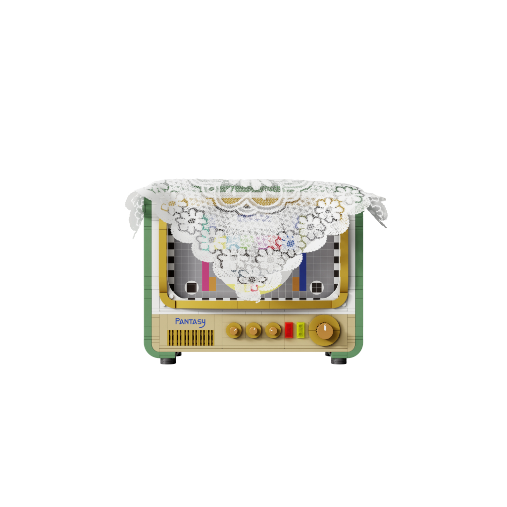 Конструктор Pantasy Original - Retro Ретро-телебачення (85001) - фото 4 Конструктор Pantasy Original - Retro Ретро-телебачення (85001) - фото 4
