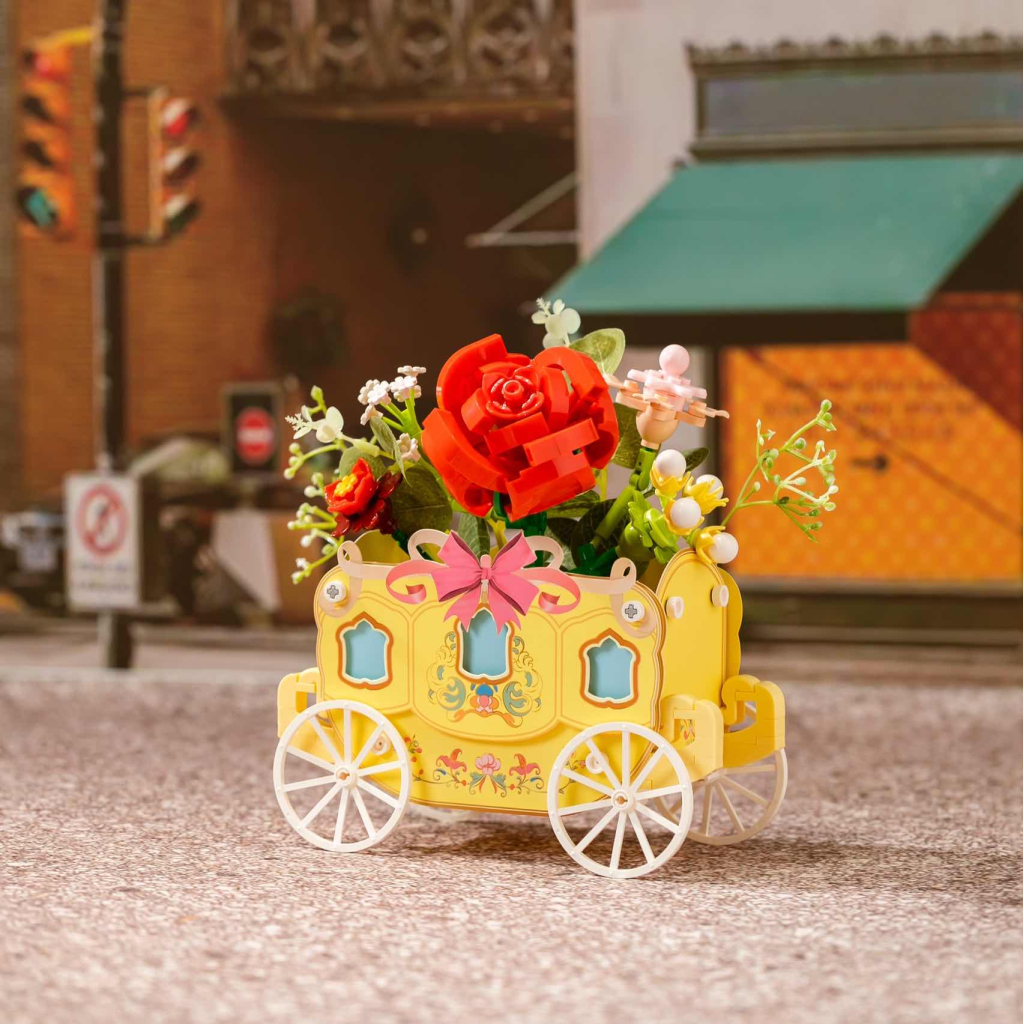 Конструктор Pantasy Original - Flower Cart Кошик із трояндами (15027) - фото 2 Конструктор Pantasy Original - Flower Cart Кошик із трояндами (15027) - фото 2