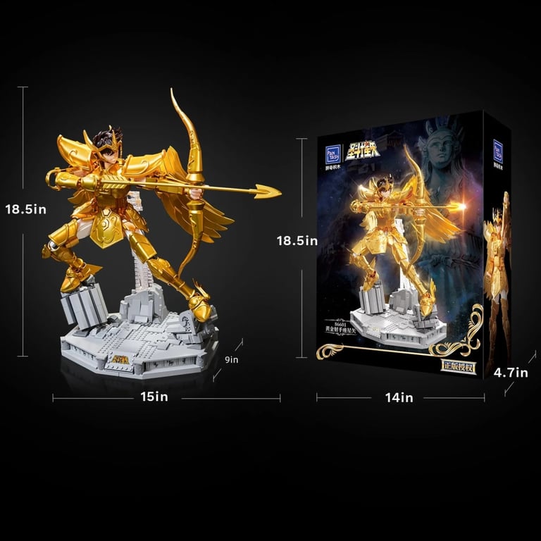 Конструктор Pantasy Saint Seiya Сейя Стрілець (86601) - фото 4