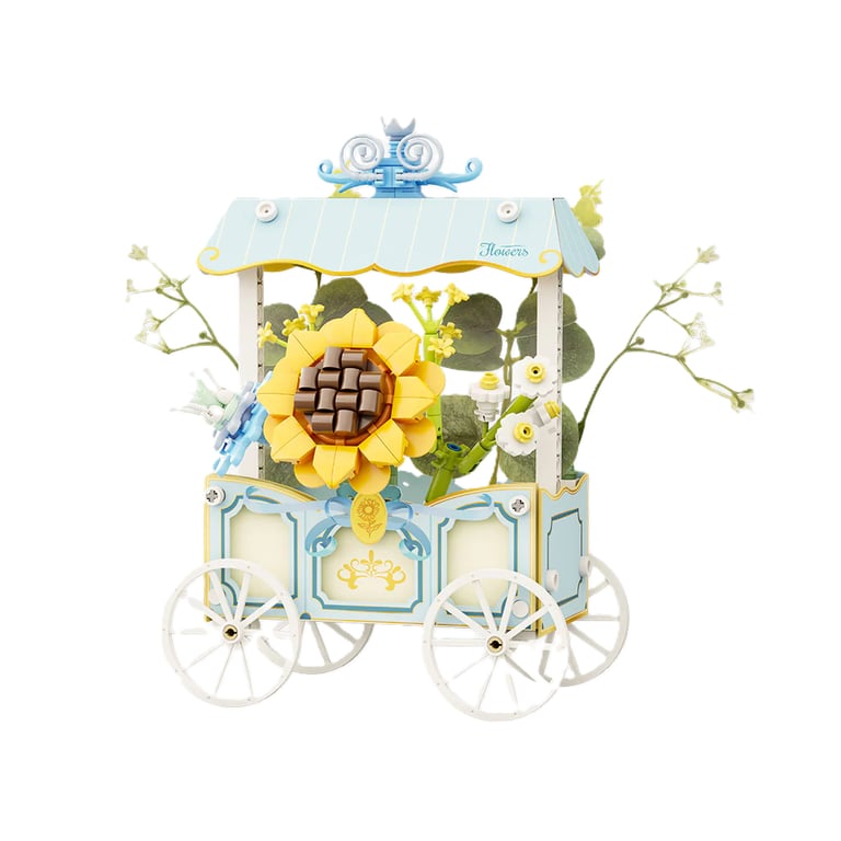 Конструктор Pantasy Original - Flower Cart Візок із соняшниками (15026) - фото 1