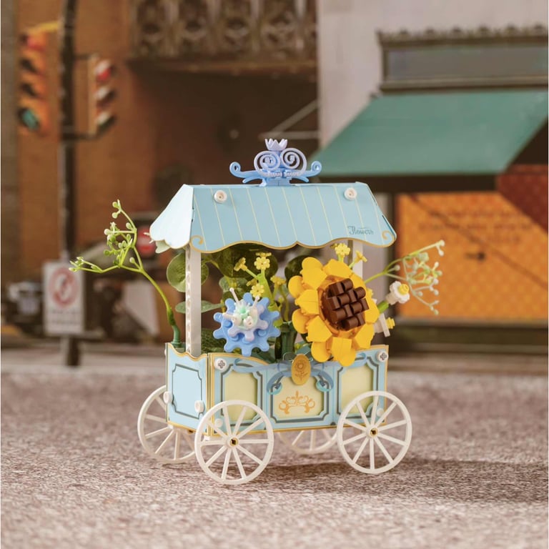 Конструктор Pantasy Original - Flower Cart Візок із соняшниками (15026) - фото 2