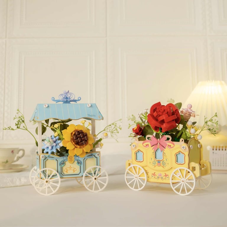 Конструктор Pantasy Original - Flower Cart Візок із соняшниками (15026) - фото 3