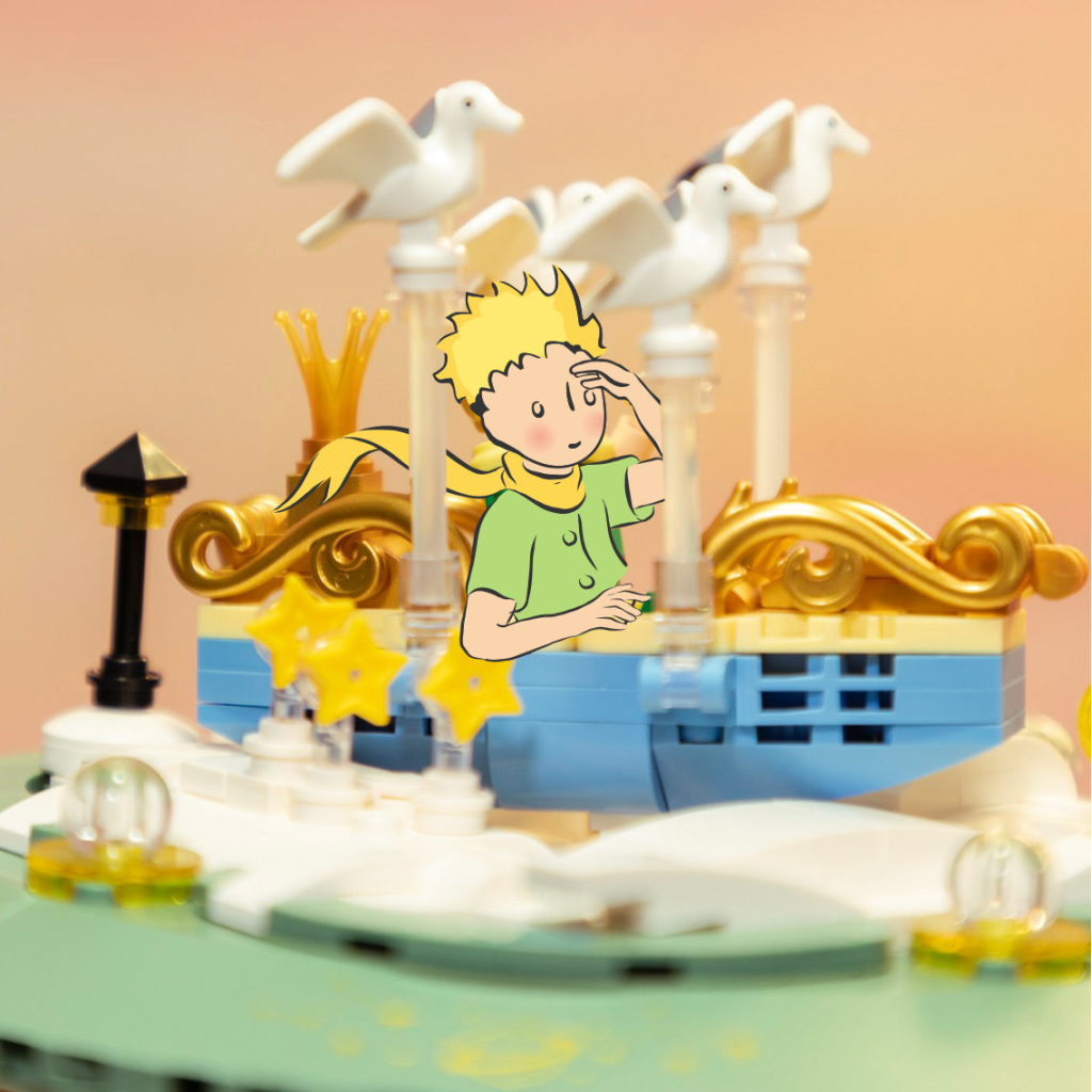 Конструктор Pantasy Le Petit Prince Маленький принц Пісочний годинник (86301) - фото 3 Конструктор Pantasy Le Petit Prince Маленький принц Пісочний годинник (86301) - фото 3
