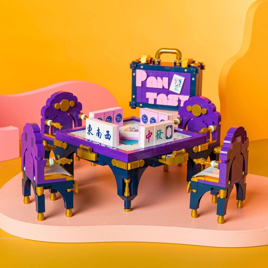 Конструктор Pantasy Original - Joyside Series Настільний маджонг Тринадцять сиріт (18004) - фото 3 Конструктор Pantasy Original - Joyside Series Настільний маджонг Тринадцять сиріт (18004) - фото 3