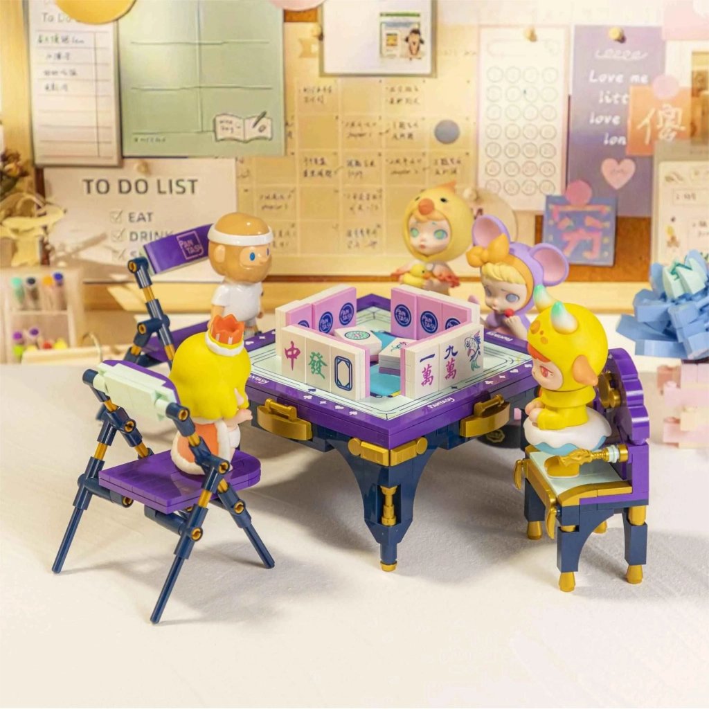 Конструктор Pantasy Original - Joyside Series Настільний маджонг Тринадцять сиріт (18004) - фото 5 Конструктор Pantasy Original - Joyside Series Настільний маджонг Тринадцять сиріт (18004) - фото 5