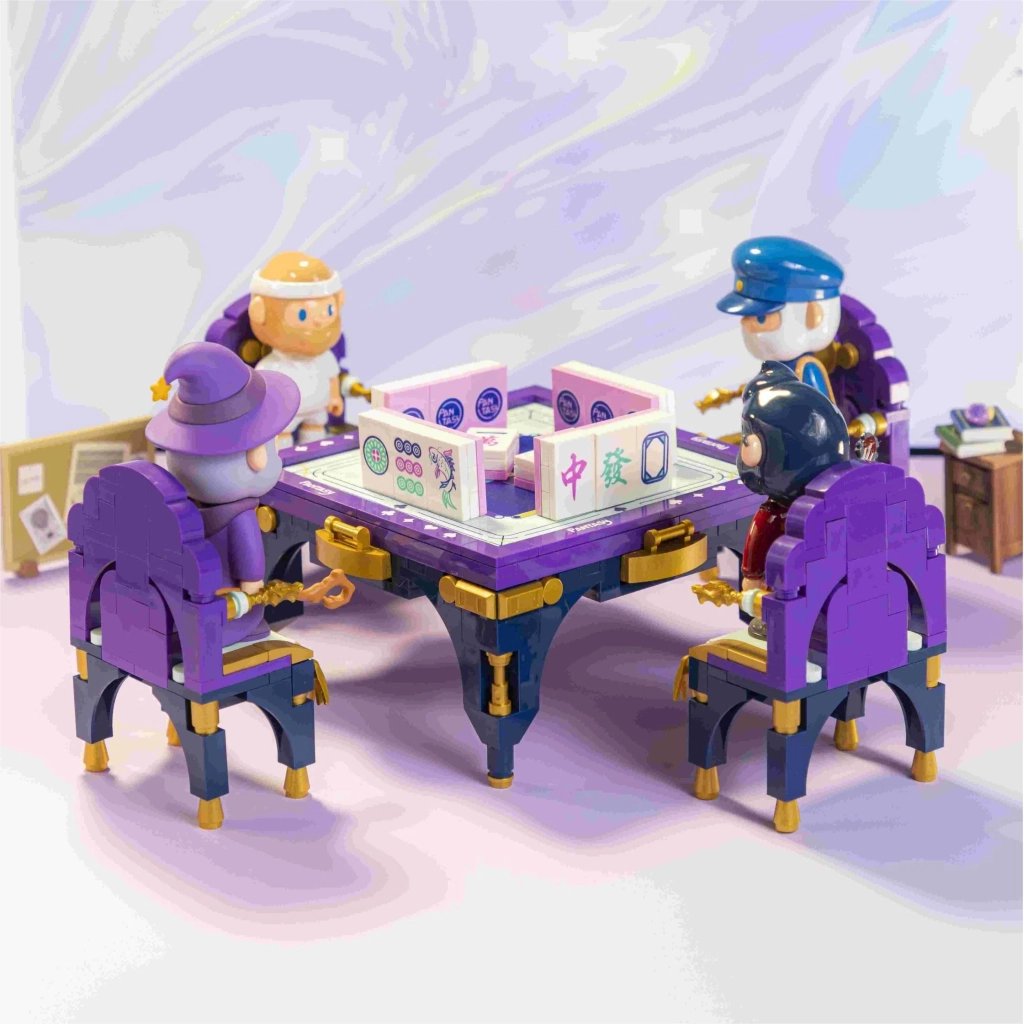 Конструктор Pantasy Original - Joyside Series Настільний маджонг Тринадцять сиріт (18004) - фото 6 Конструктор Pantasy Original - Joyside Series Настільний маджонг Тринадцять сиріт (18004) - фото 6