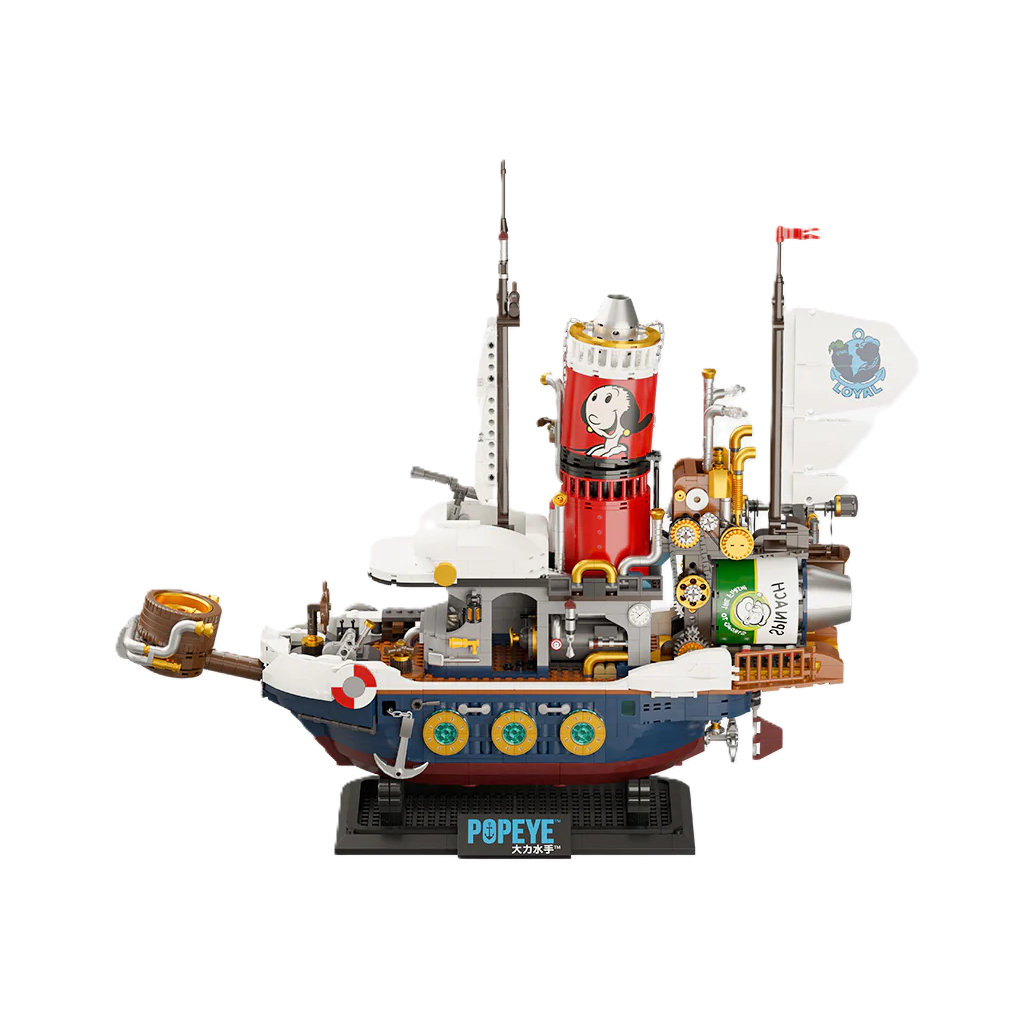 Конструктор Pantasy Popeye Пароплав у пошуках скарбів (86402) - фото 1 Конструктор Pantasy Popeye Пароплав у пошуках скарбів (86402) - фото 1