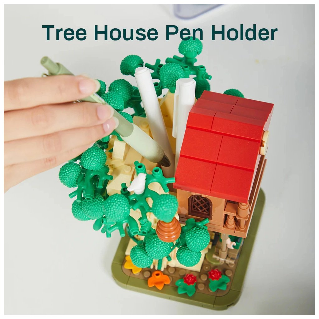 Конструктор Pantasy Le Petit Prince Тримач для ручок Будиночок на дереві (86307) - фото 3 Конструктор Pantasy Le Petit Prince Тримач для ручок Будиночок на дереві (86307) - фото 3