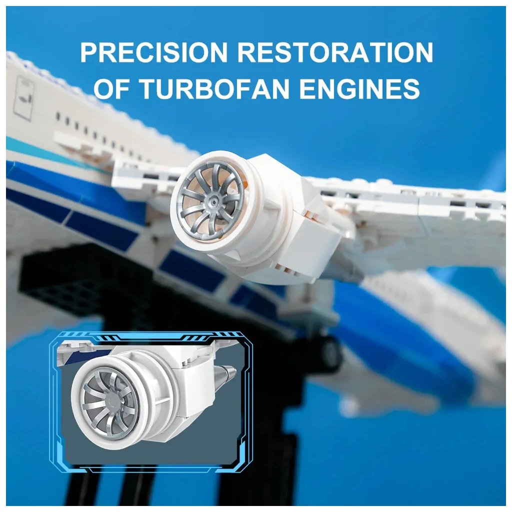 Конструктор Pantasy Joyside Series BOEING 787 (11017) - фото 2 Конструктор Pantasy Joyside Series BOEING 787 (11017) - фото 2