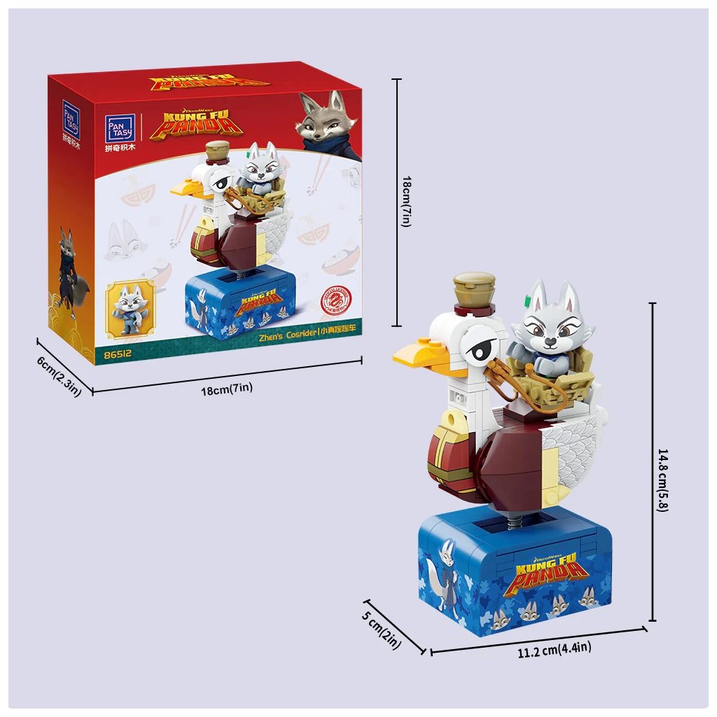 Конструктор Pantasy Kung Fu Panda Косрайдер Чжень (86512) - фото 3 Конструктор Pantasy Kung Fu Panda Косрайдер Чжень (86512) - фото 3
