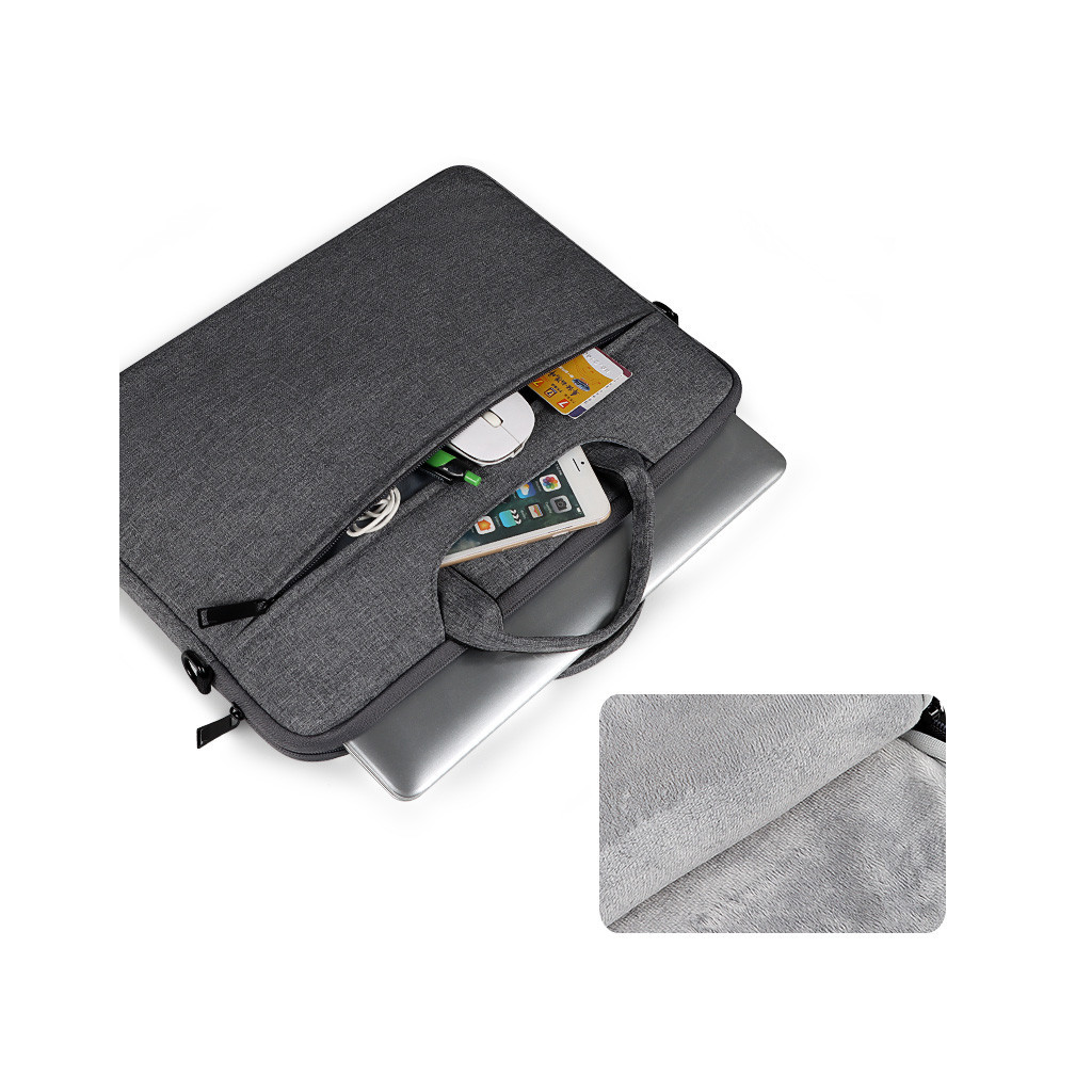 Сумка для ноутбука Armorstandart 15.6 ARM01S Dark Grey (ARM71690) - фото 3 Сумка для ноутбука Armorstandart 15.6 ARM01S Dark Grey (ARM71690) - фото 3