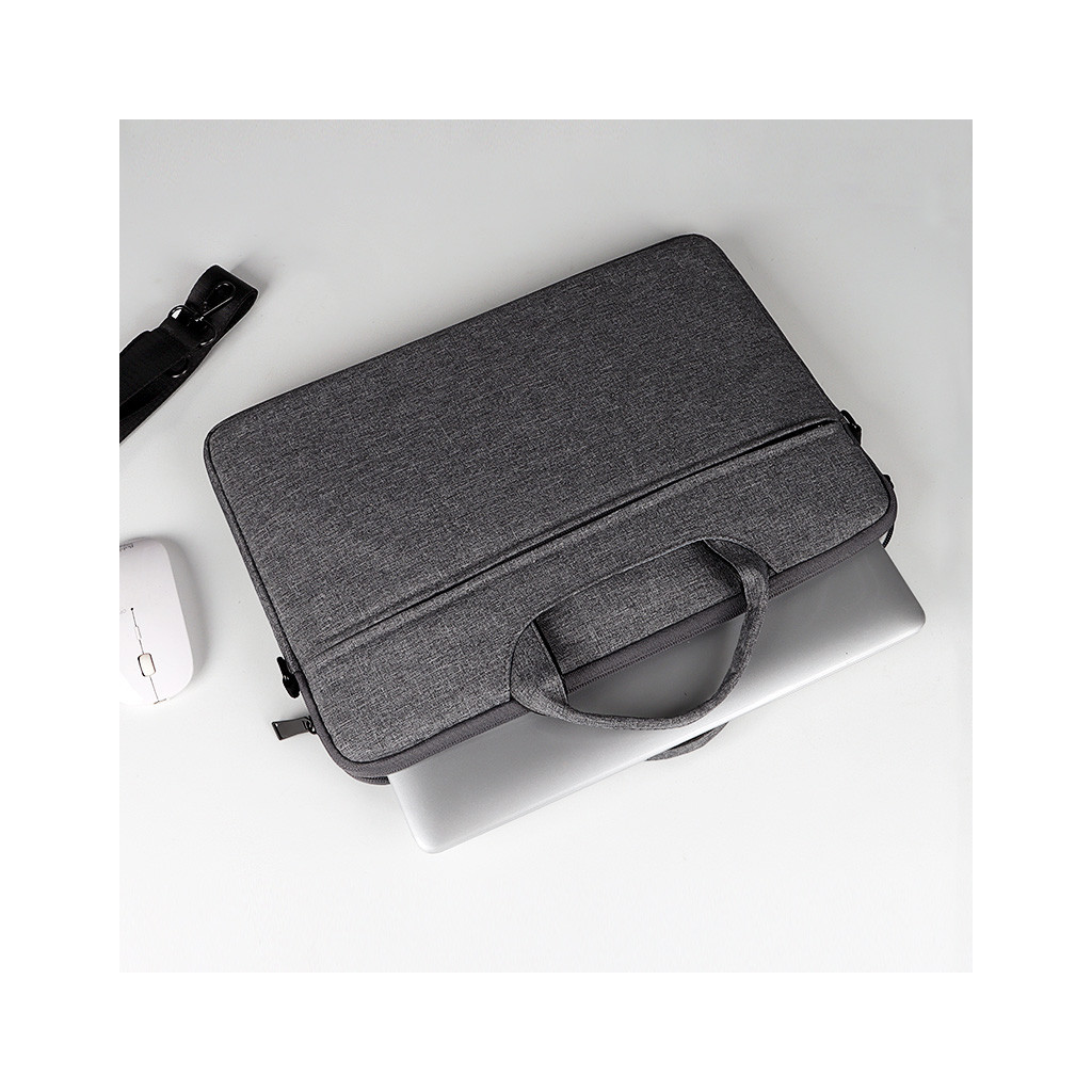 Сумка для ноутбука Armorstandart 15.6 ARM01S Dark Grey (ARM71690) - фото 4 Сумка для ноутбука Armorstandart 15.6 ARM01S Dark Grey (ARM71690) - фото 4