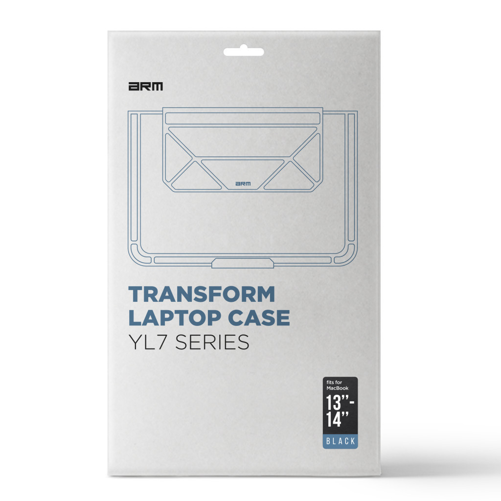 Чохол до ноутбука Armorstandart 14" Laptop Sleeve Stand YL7 Black (ARM69065) - фото 5 Чохол до ноутбука Armorstandart 14" Laptop Sleeve Stand YL7 Black (ARM69065) - фото 5
