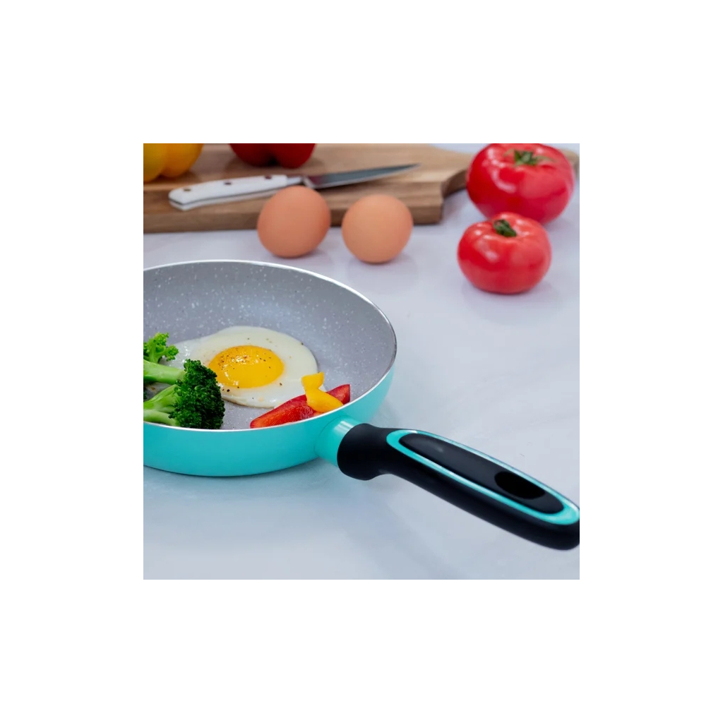 Сковорода Magio з мармуровим покриттям 20 см (MG-1175) - фото 2 Сковорода Magio з мармуровим покриттям 20 см (MG-1175) - фото 2