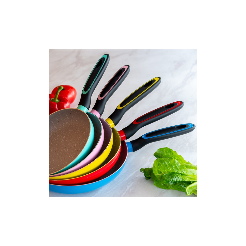 Сковорода Magio з мармуровим покриттям 20 см (MG-1175) - фото 5 Сковорода Magio з мармуровим покриттям 20 см (MG-1175) - фото 5