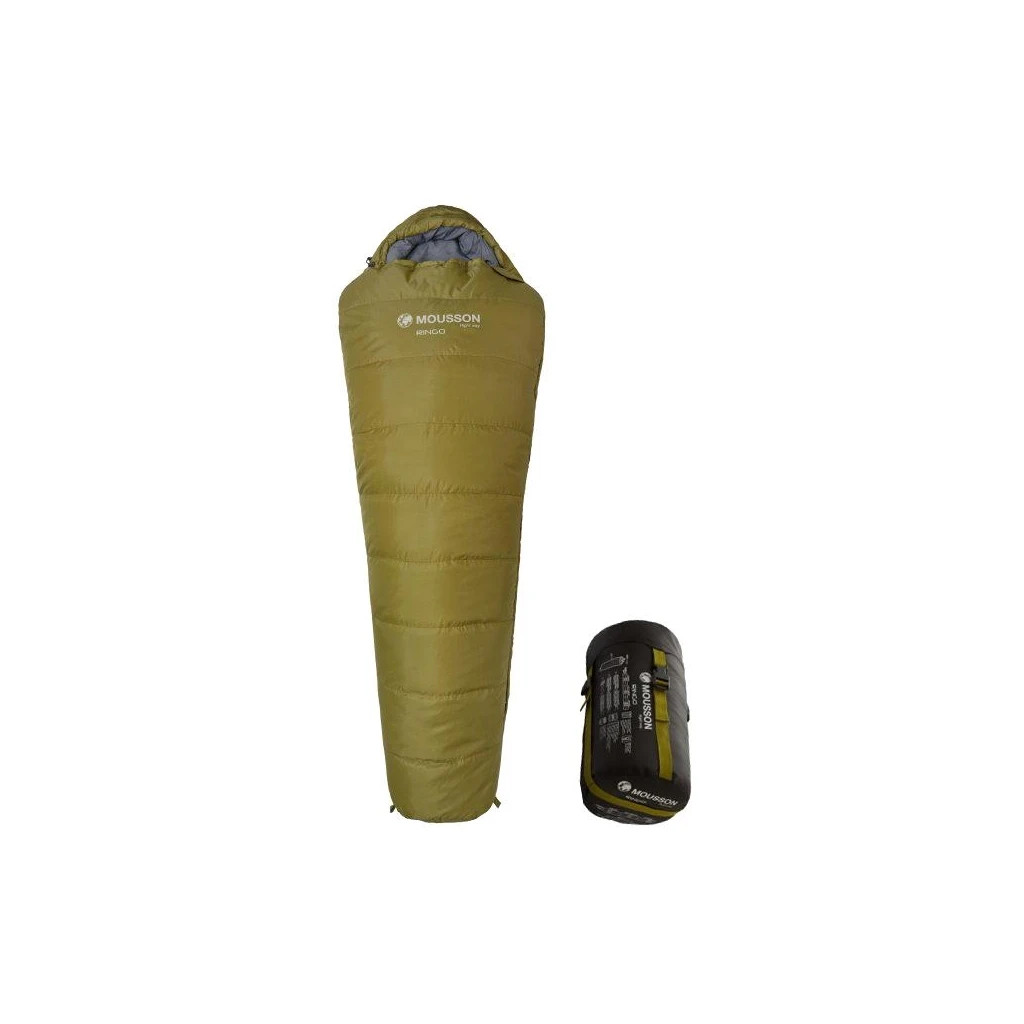 Спальний мішок Mousson RINGO R Olive (10163) - фото 1