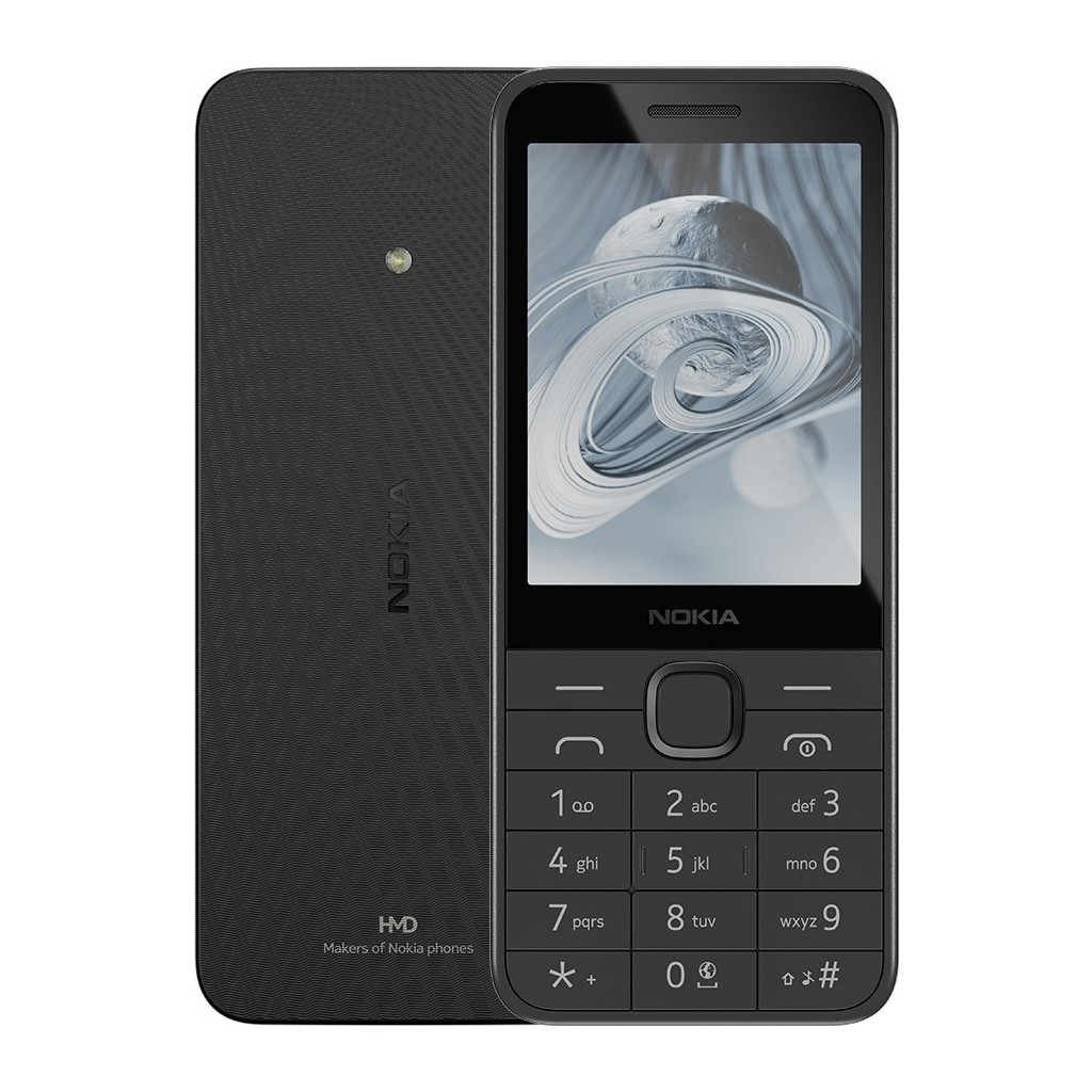 Мобільний телефон Nokia 215 4G DS 2024 Black Мобільний телефон Nokia 215 4G DS 2024 Black