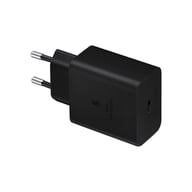 Зарядний пристрій Samsung 45W Compact Power Adapter (w C to C Cable) Black (EP-T4510XBEGEU) - фото 1