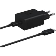 Зарядний пристрій Samsung 45W Compact Power Adapter (w C to C Cable) Black (EP-T4510XBEGEU) - фото 3