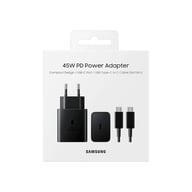 Зарядний пристрій Samsung 45W Compact Power Adapter (w C to C Cable) Black (EP-T4510XBEGEU) - фото 5