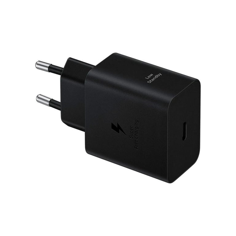 Зарядний пристрій Samsung 45W Compact Power Adapter (w C to C Cable) Black (EP-T4511XBEGEU) - фото 2