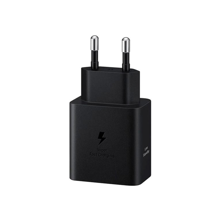 Зарядний пристрій Samsung 45W Compact Power Adapter (w C to C Cable) Black (EP-T4511XBEGEU) - фото 3