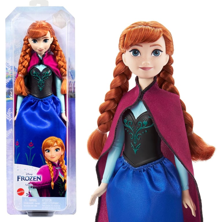 Лялька Disney Крижане серце Анна в накидці (HLW49) - фото 5