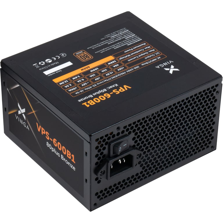 Блок живлення Vinga 600W (VPS-600B1) - фото 5