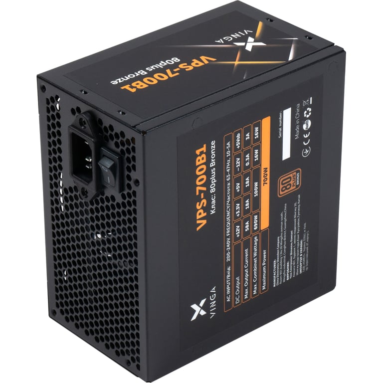 Блок живлення Vinga 700W (VPS-700B1) - фото 9