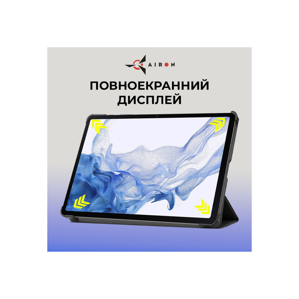 Чохол до планшета AirOn Premium Samsung Galaxy Tab S9/S9 FE 10.9'' 2023 + Film black (4822352781110) - фото 5 Чохол до планшета AirOn Premium Samsung Galaxy Tab S9/S9 FE 10.9'' 2023 + Film black (4822352781110) - фото 5