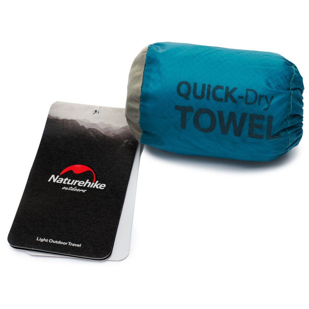 Туристичний рушник Naturehike MJ01 Ultralight NH19Y001-J 80 см х 40 см смарагдовий (6927595735824) - фото 4 Туристичний рушник Naturehike MJ01 Ultralight NH19Y001-J 80 см х 40 см смарагдовий (6927595735824) - фото 4