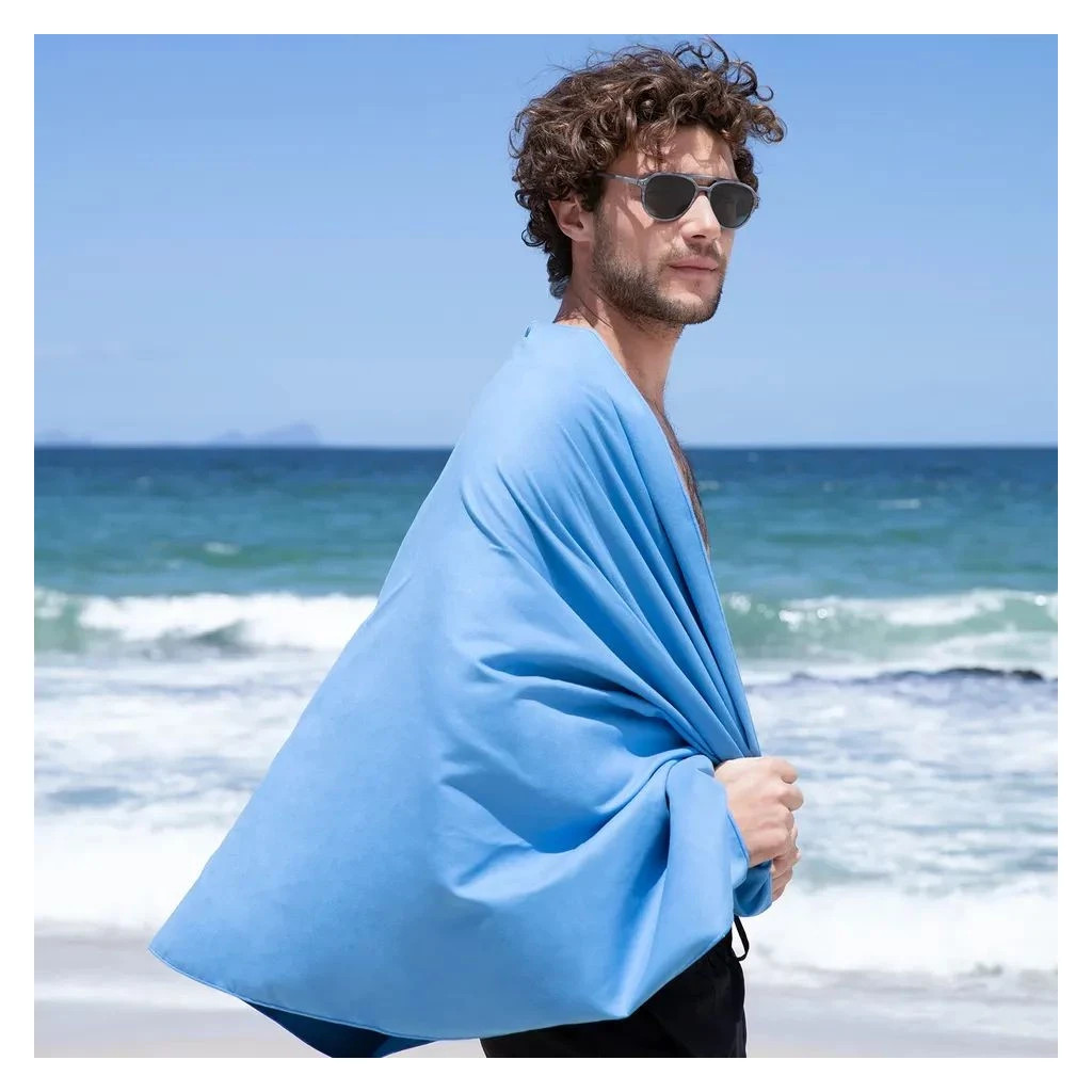 Туристичний рушник Naturehike Fitness NH20FS009 антибактеріальний 100 х 30 блакитний (6927595749999) - фото 5 Туристичний рушник Naturehike Fitness NH20FS009 антибактеріальний 100 х 30 блакитний (6927595749999) - фото 5