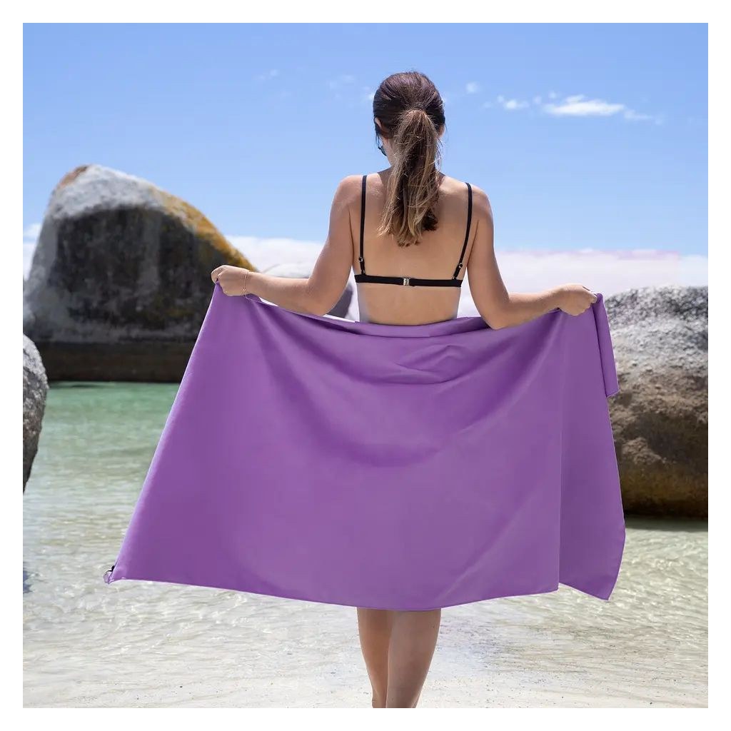 Туристичний рушник Naturehike Fitness NH20FS009 антибактеріальний 100 х 30 фіолетовий (6927595750117) - фото 2 Туристичний рушник Naturehike Fitness NH20FS009 антибактеріальний 100 х 30 фіолетовий (6927595750117) - фото 2