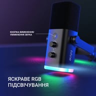 Мікрофон Fifine TAM8 USB Black (TAM8) - фото 3