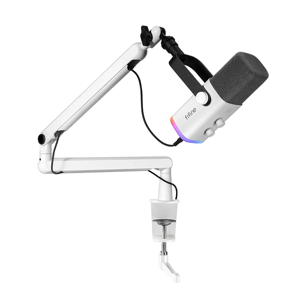 Мікрофон Fifine TAM8W USB White (TAM8W) - фото 2 Мікрофон Fifine TAM8W USB White (TAM8W) - фото 2