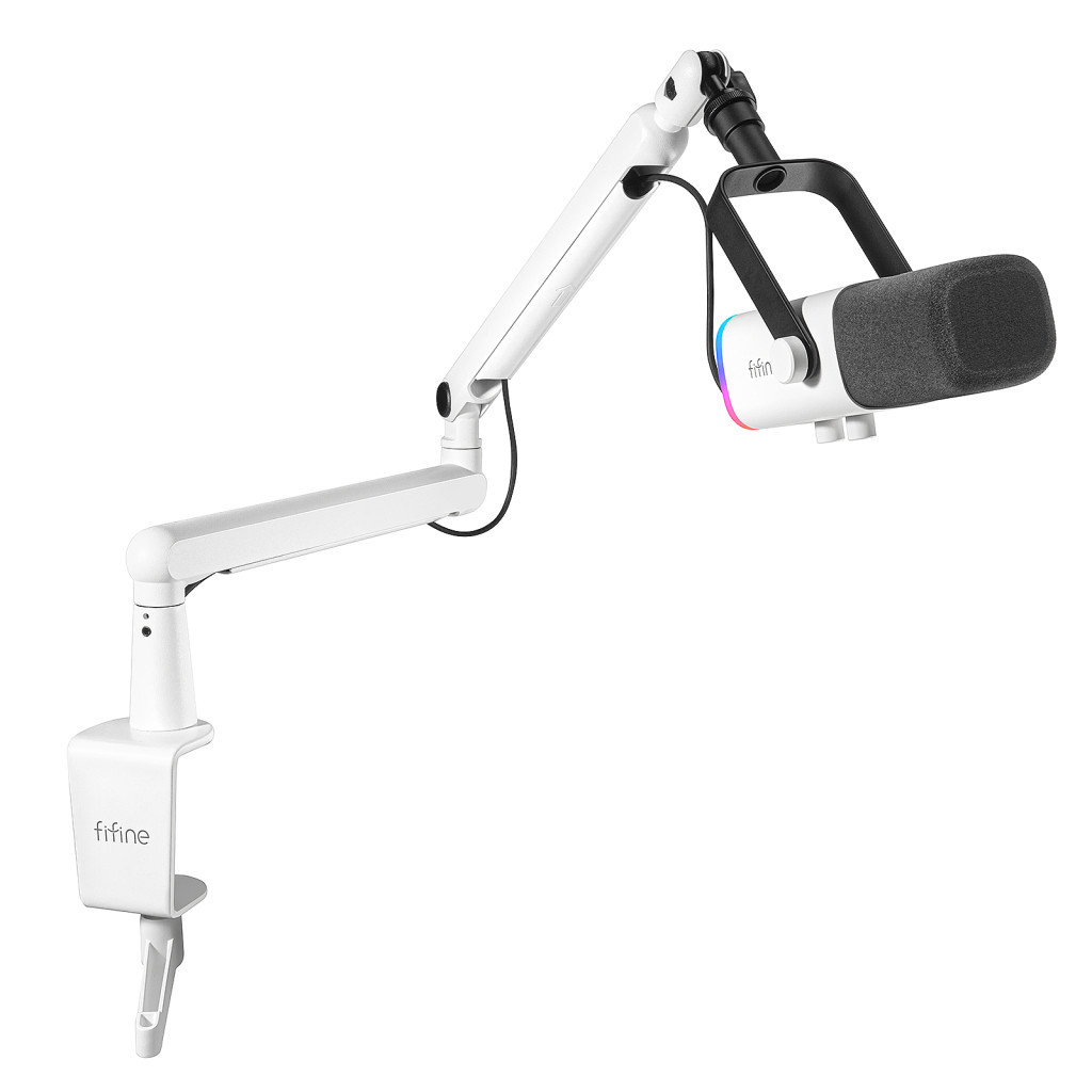 Мікрофон Fifine TAM8W USB White (TAM8W) - фото 3 Мікрофон Fifine TAM8W USB White (TAM8W) - фото 3