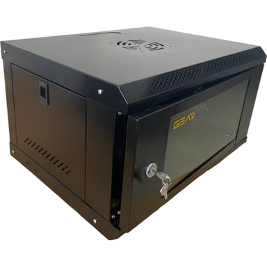 Шафа настінна GEAR 6U 19%27%27 530x400x300 мм, + полка 19