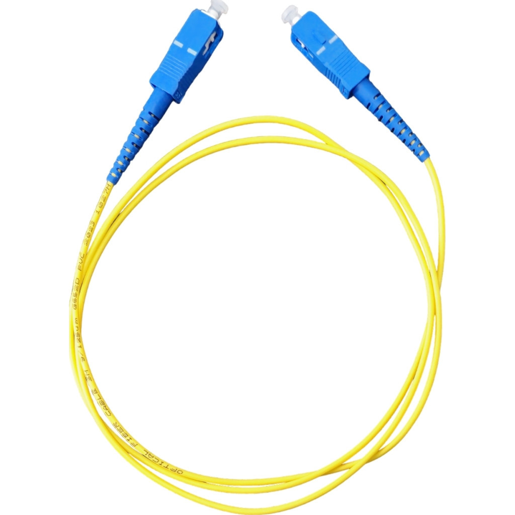 Оптичний патчкорд SC/UPC-SC/UPC SingleMode, Simplex, G652D, 3м GEAR (GOPC-SCUPCSMSIM-3) - фото 1