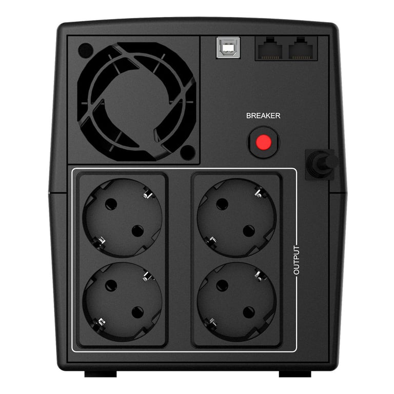 Пристрій безперебійного живлення nJoy Keen 1500VA USB (UPLI-LI150KU-CG01B) - фото 4