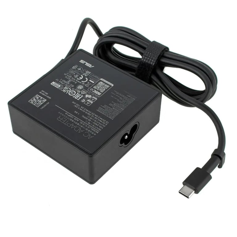 Блок живлення до ноутбуку ASUS 100W, роз'єм USB Type-C (A20-100P1A / A40387) - фото 3