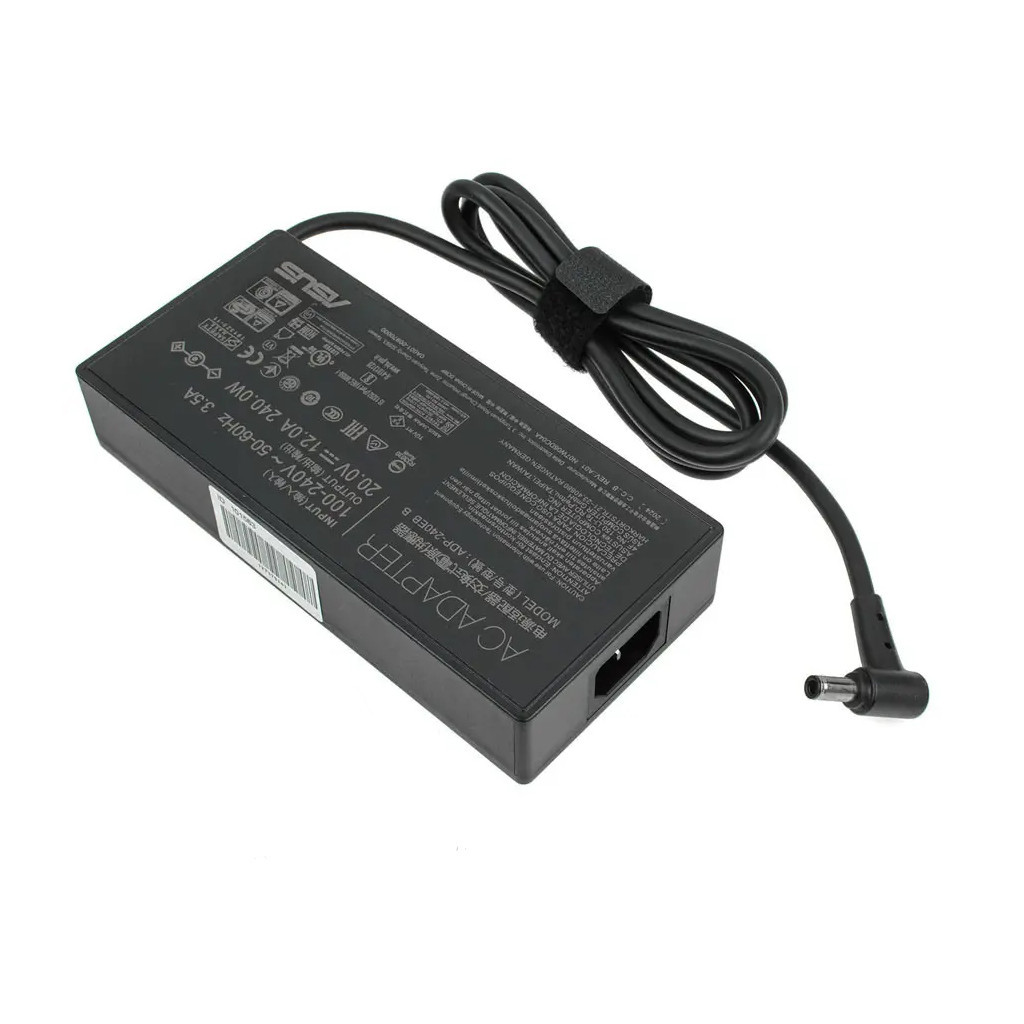 Блок живлення до ноутбуку ASUS 240W, 20V, 12A, роз'єм 6.0/3.7(pin inside), Slim-корпус (A40386) - фото 3 Блок живлення до ноутбуку ASUS 240W, 20V, 12A, роз'єм 6.0/3.7(pin inside), Slim-корпус (A40386) - фото 3