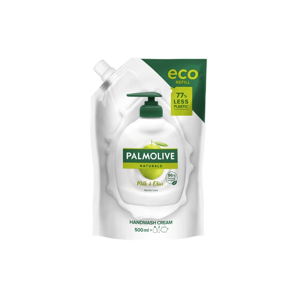 Рідке мило Palmolive Naturals Інтенсивне зволоження Молочко та оливка дой-пак 500 мл (8003520039545) - фото 1 Рідке мило Palmolive Naturals Інтенсивне зволоження Молочко та оливка дой-пак 500 мл (8003520039545) - фото 1