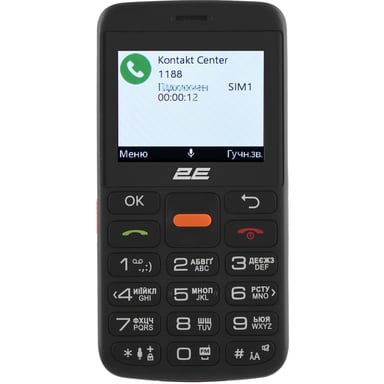 Мобільний телефон 2E T180 MAX Black (688130251051) - фото 1