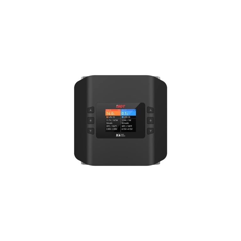 Зарядний пристрій для дрона iSDT K4 AC 400W DC 600Wx2 (HP0015.K4) - фото 1