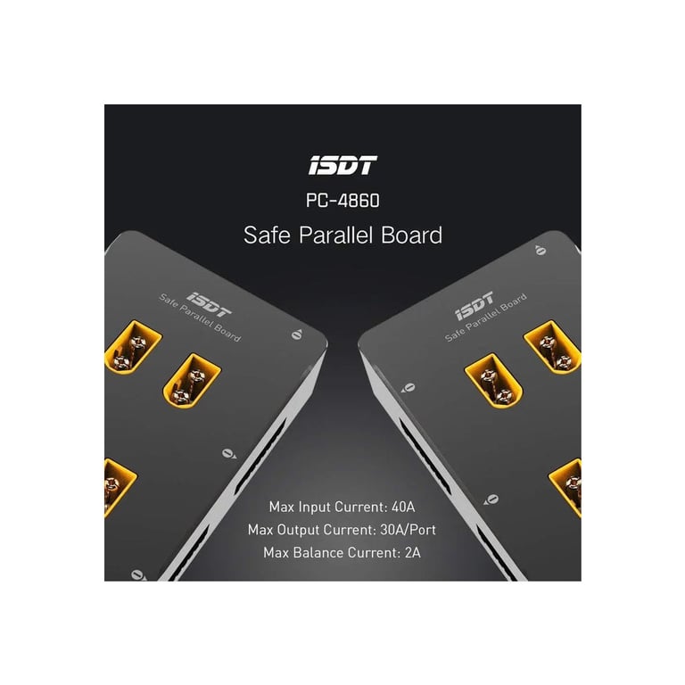 Зарядний пристрій для дрона iSDT PC-4860S LiPo Parallel Charging Board (HP0015.0023) - фото 4