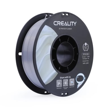 Пластик для 3D-принтера Creality PLA silky shine 1кг, 1.75мм, silver (3301120007) - фото 1