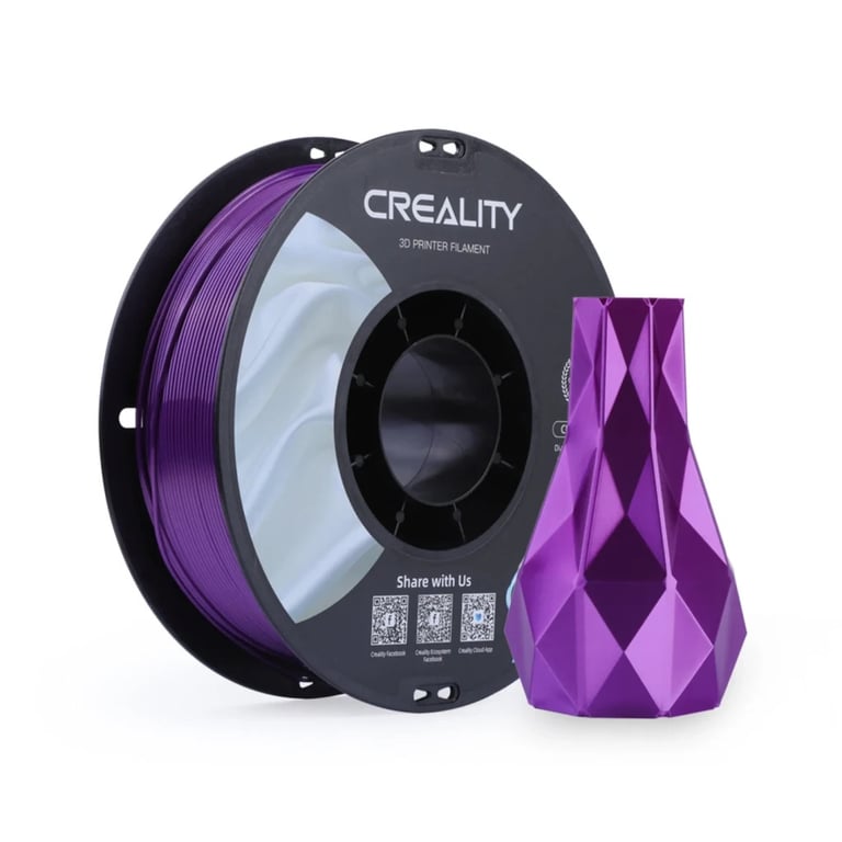 Пластик для 3D-принтера Creality PLA silky shine 1кг, 1.75мм, purple (3301120005) - фото 2