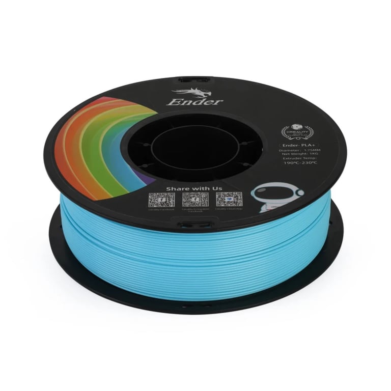 Пластик для 3D-принтера Creality PLA+ 1кг, 1.75мм, blue (3301010310) - фото 4