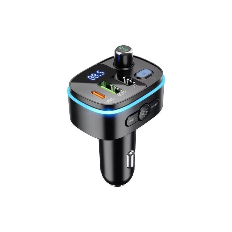 FM модулятор HOCO E62, Black, Box - фото 1